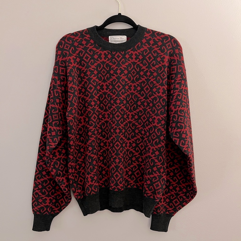 CHRISTIAN DIOR Merino Wool Sweater